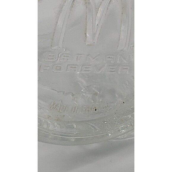 Batman Forever McDonald's Collector Glass Coffee Mug Two-Face 1995 Limited Ed - Picture 11 of 12